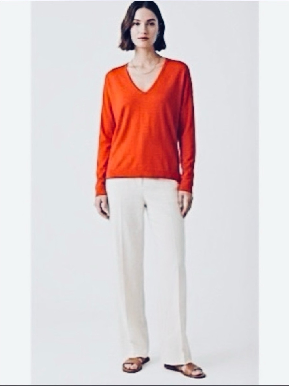 New Joe Fresh V-Neck All Season Lightweight Sweater Size Medium